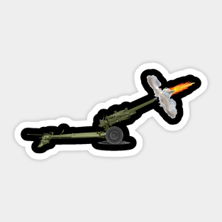 M119 howitzer - Firing Sticker